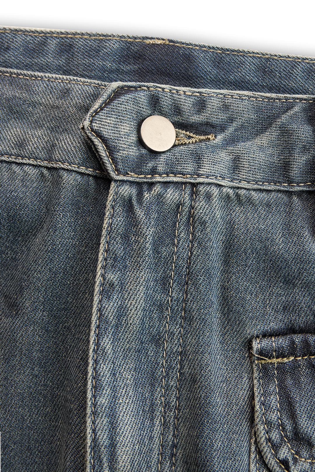 Bärbel - Hose lässig Western aus Jeansstoff Farbverlauf