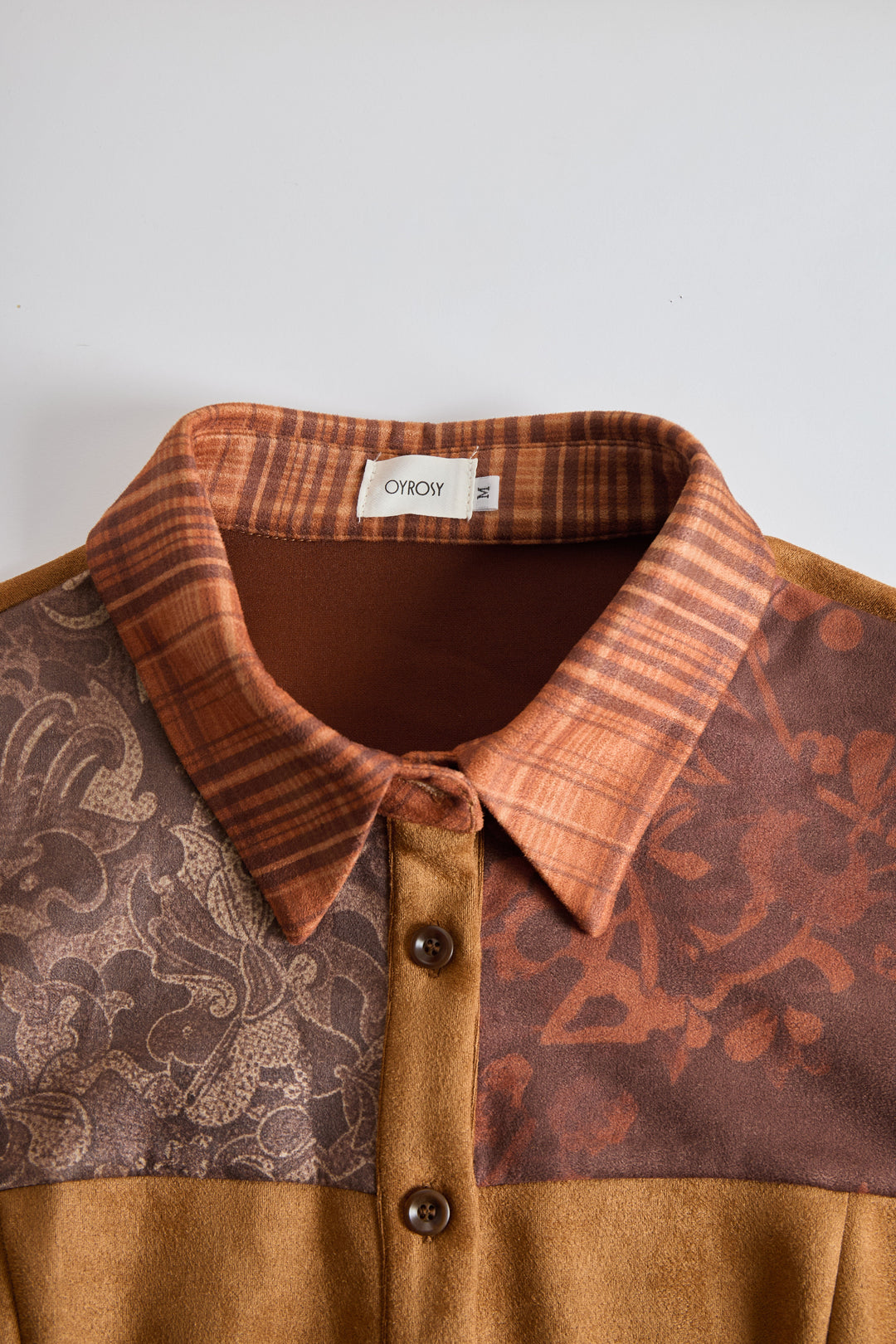 Henrietta - Maxikleid Western im Retro-Stil aus Spitze kariert mit Einsätzen aus Spitze