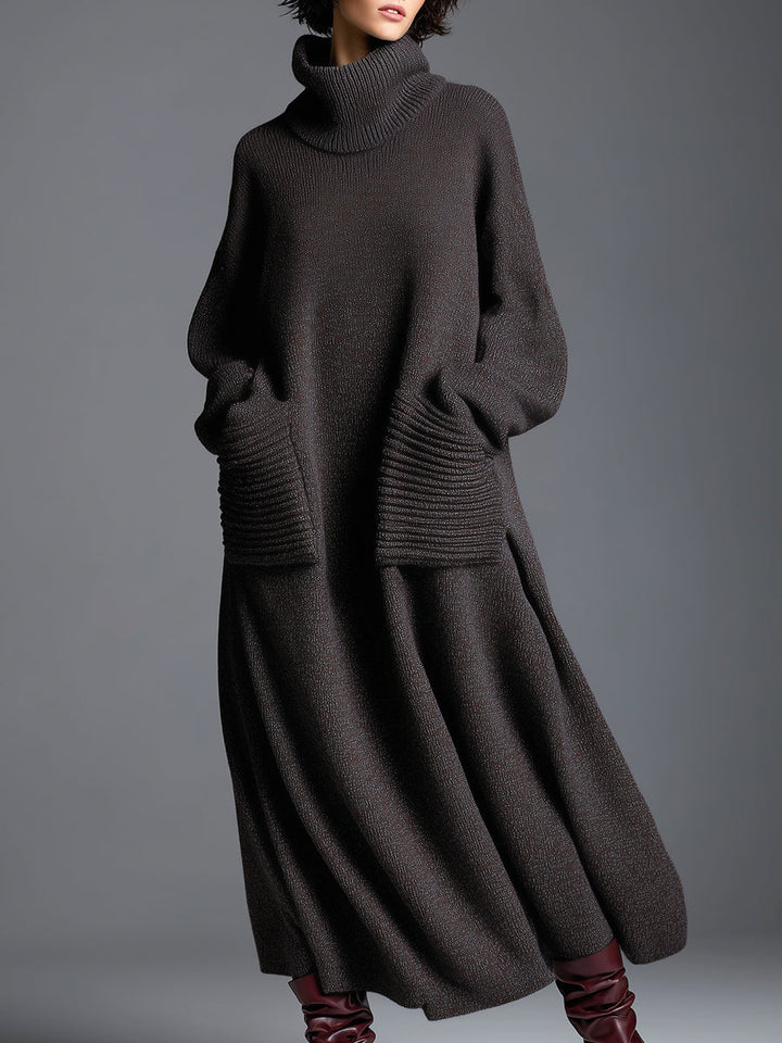 Karolina - Maxikleid aus Strick