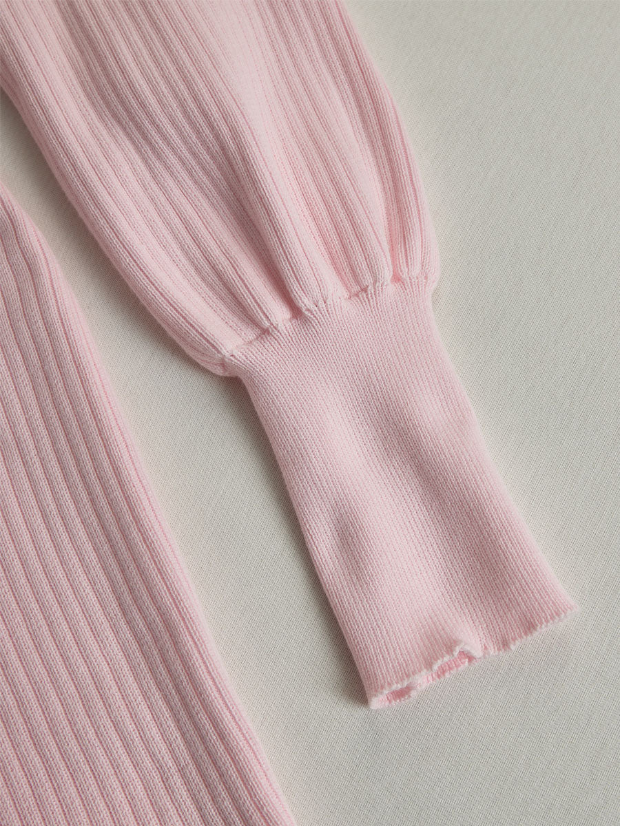 Patricia - Elegantes Minikleid aus Strick mit V-Ausschnitt