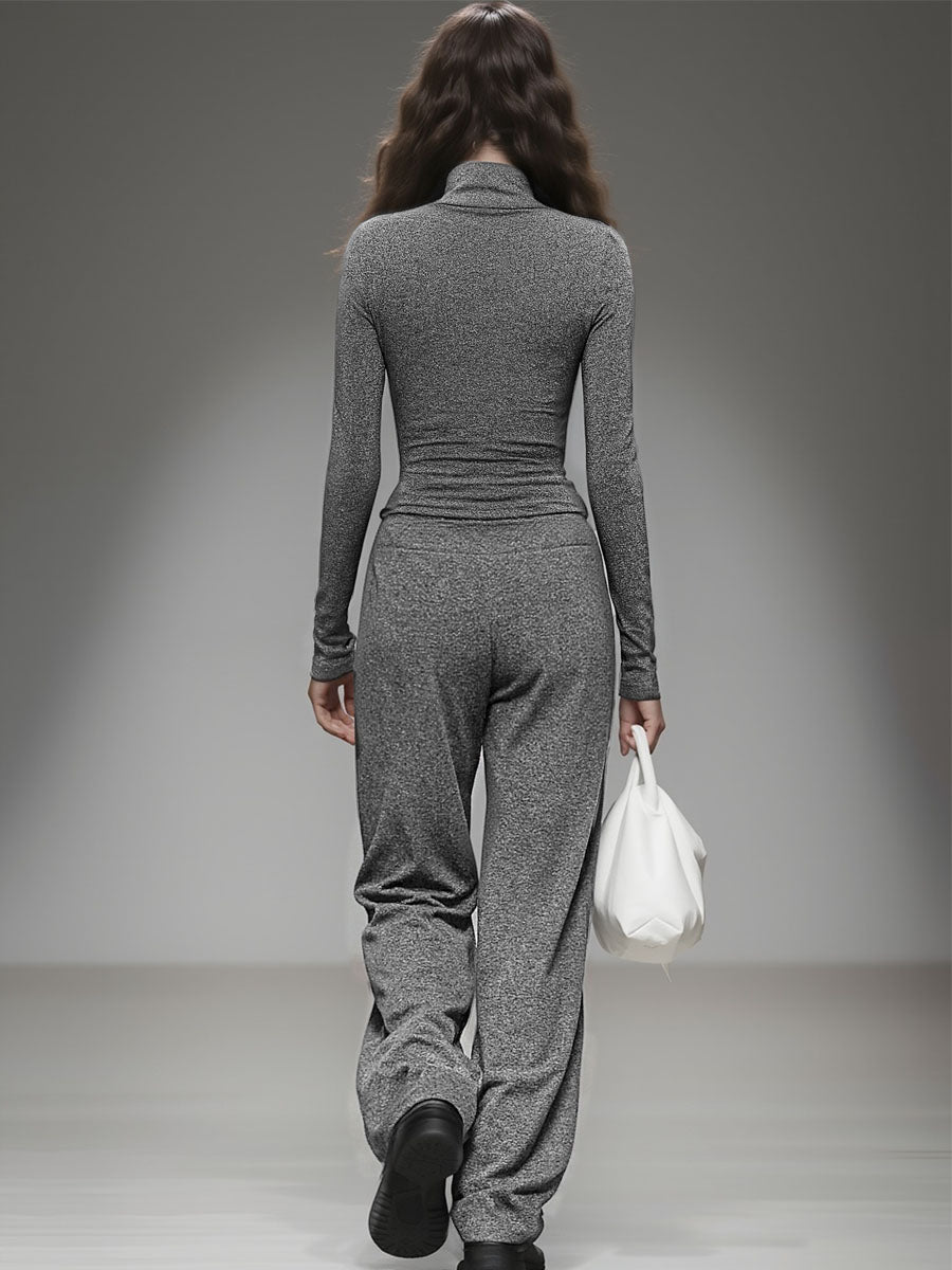 Valentina - Lässiges Hosen-Ensemble sportlich aus Leinen