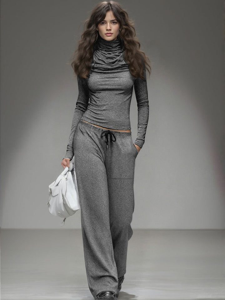 Valentina - Lässiges Hosen-Ensemble sportlich aus Leinen
