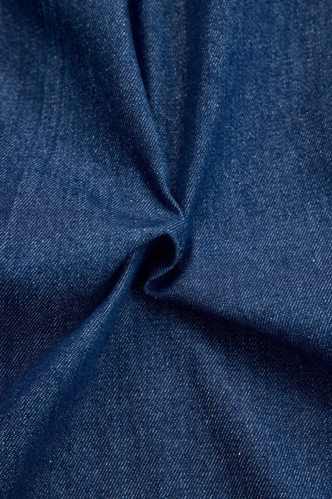 Gertrud - Overall lässig Retro aus Jeansstoff gestreift mit V-Ausschnitt