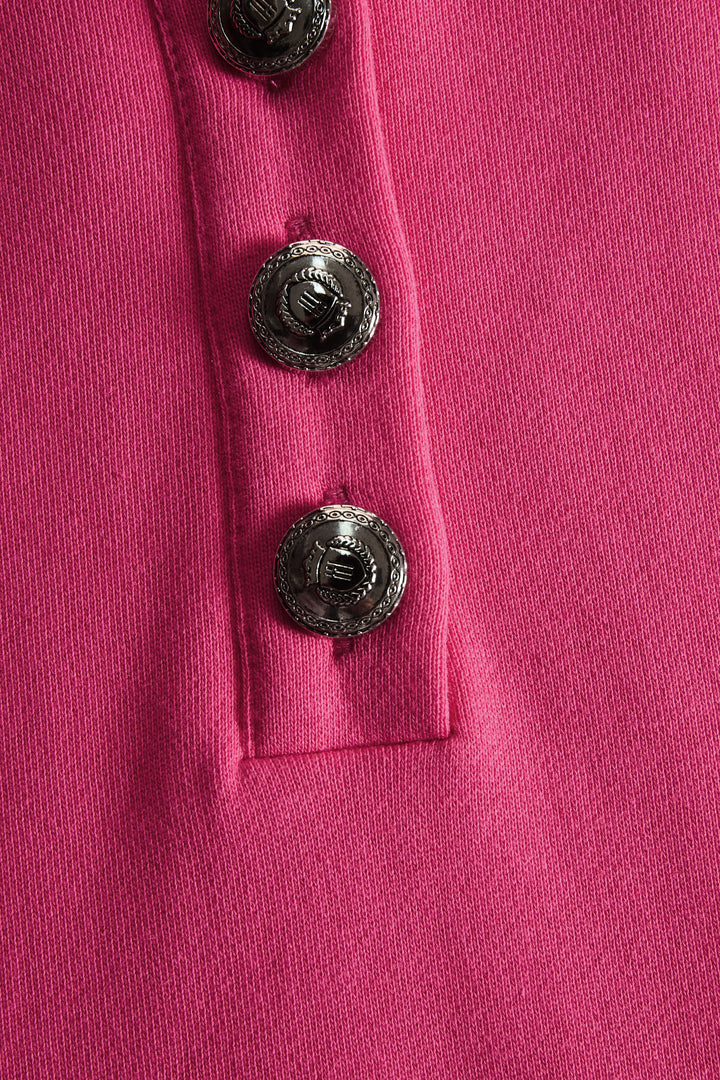 Marla - Sportliches Minikleid aus technischem Gewebe im Farbblock-Design mit Reißverschluss und Volants
