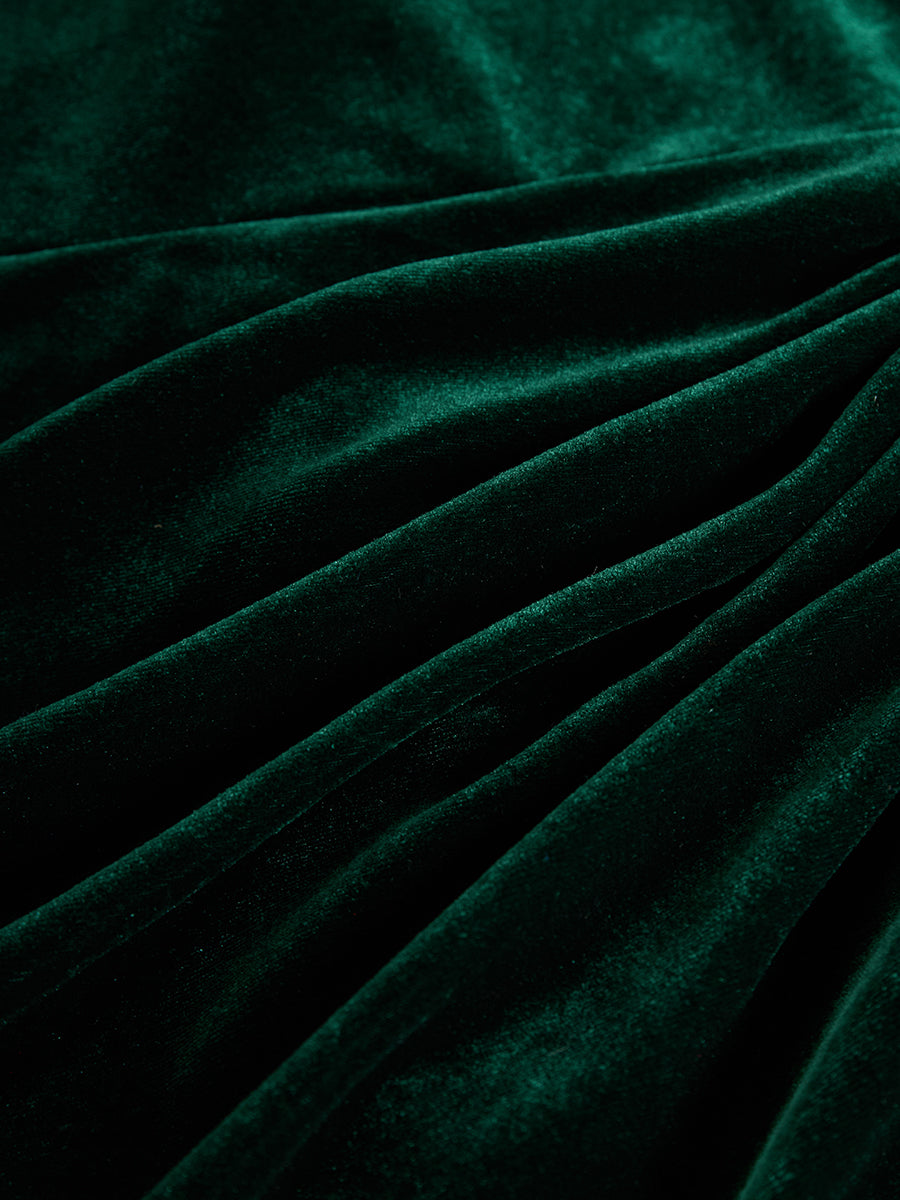 Maja - Elegantes Midikleid für besondere Abende aus Samt