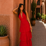 Johanna - Manila Kleid in Rot
