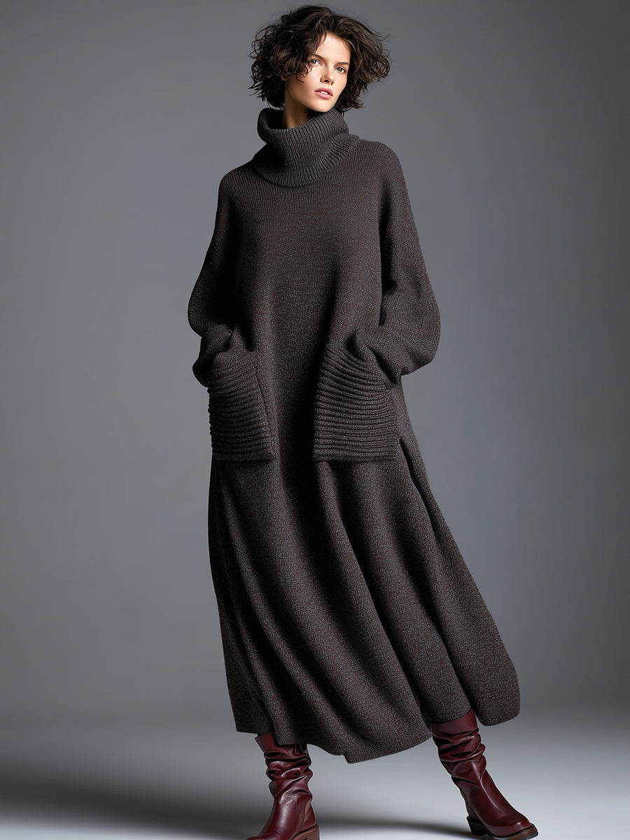 Karolina - Maxikleid aus Strick