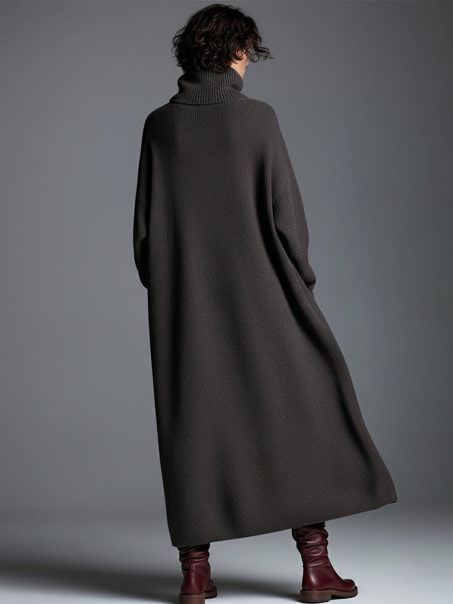 Karolina - Maxikleid aus Strick