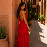 Johanna - Manila Kleid in Rot
