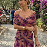 Luisa - Maxikleid mit V Ausschnitt