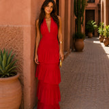 Johanna - Manila Kleid in Rot