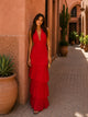 Johanna - Manila Kleid in Rot