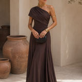 Marlene - Toledo Kleid in warmem Braun