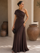 Marlene - Toledo Kleid in warmem Braun