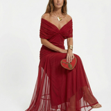 Luisa - Maxikleid mit V Ausschnitt