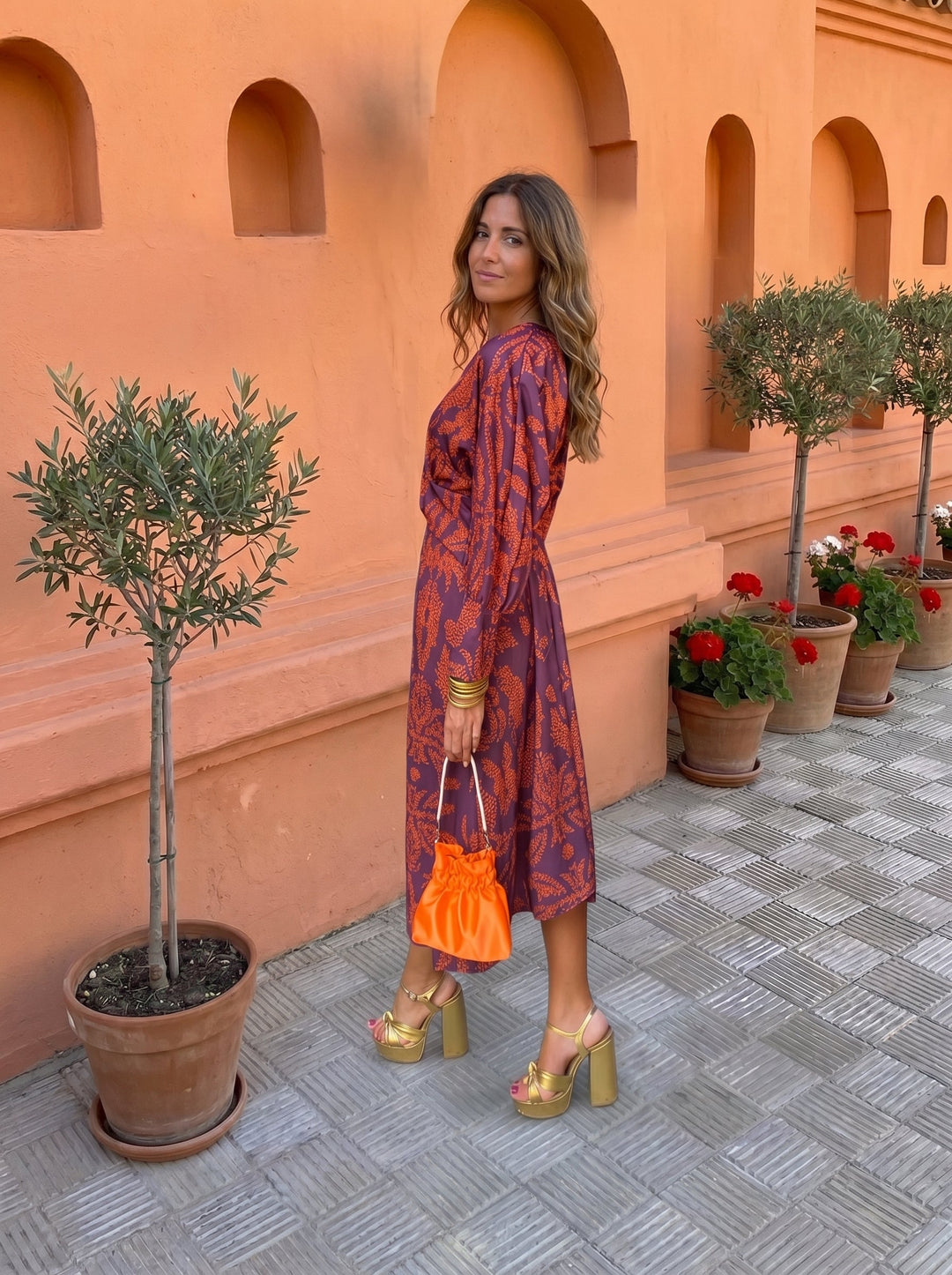 Sofie - Midikleid mit elegantem Print
