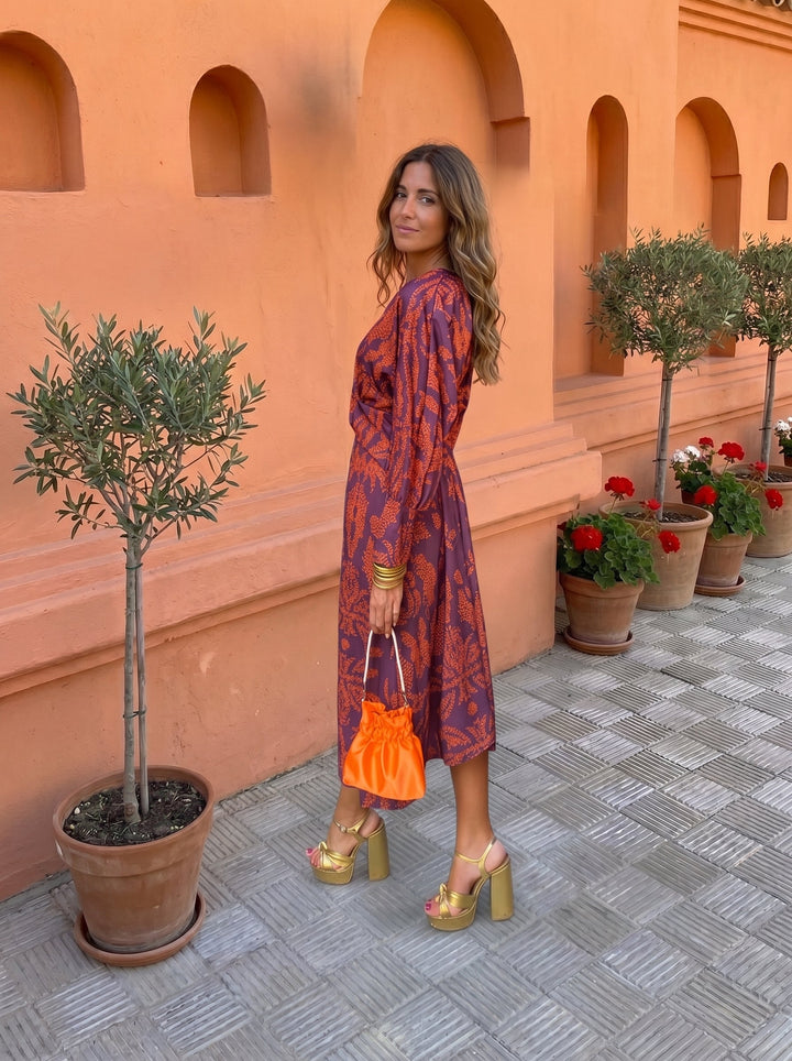 Sofie - Midikleid mit elegantem Print