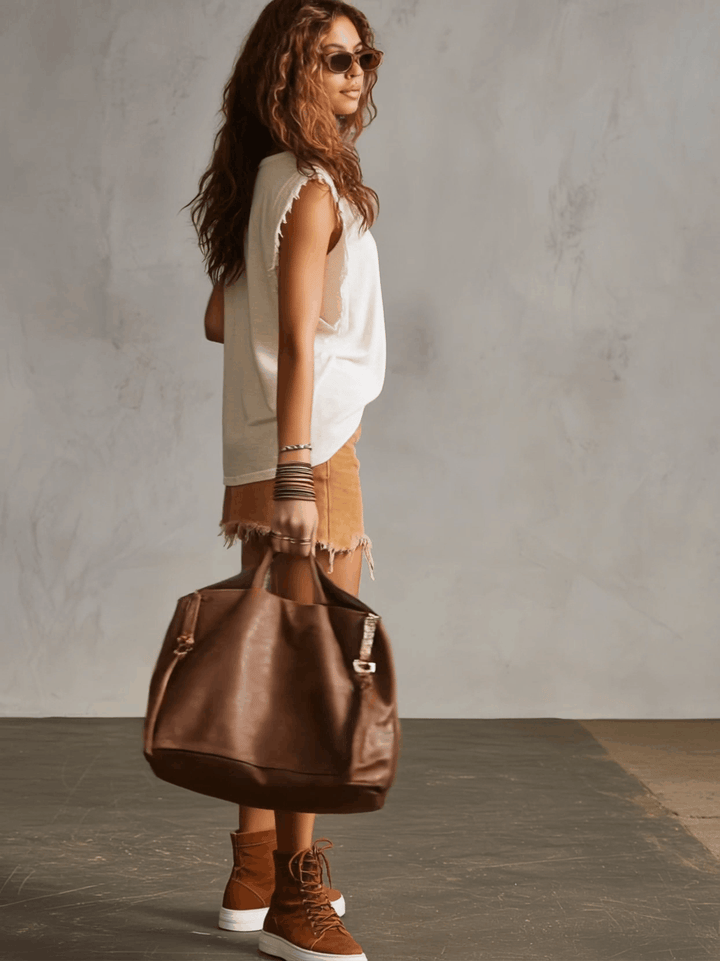 Mathilda - Shorts Western im Retro-Stil aus Jeansstoff