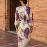 Mira - Kleid mit V Ausschnitt