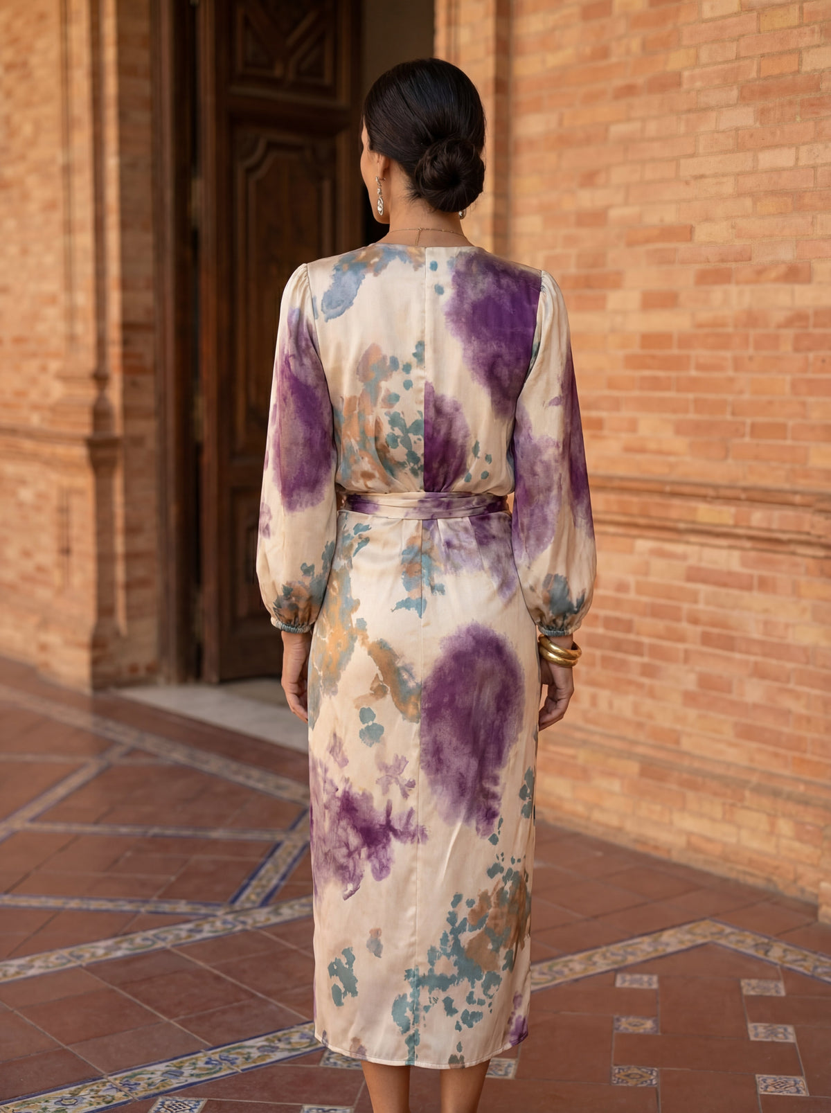 Mira - Kleid mit V Ausschnitt