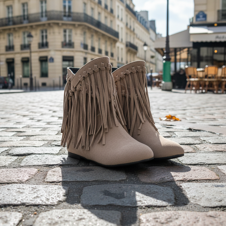 Tamara - Cowboy-Stiefel mit Charakter Western mit Linie streckend