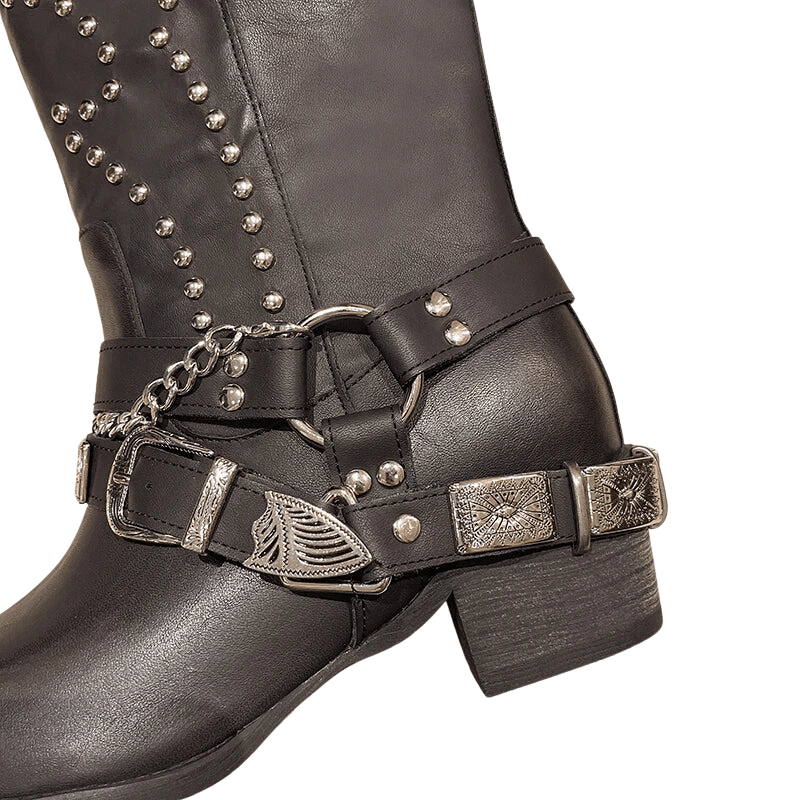 Ronja - Cowboy-Stiefel mit Absatz im Stil authentisch mit Country-Stimmung