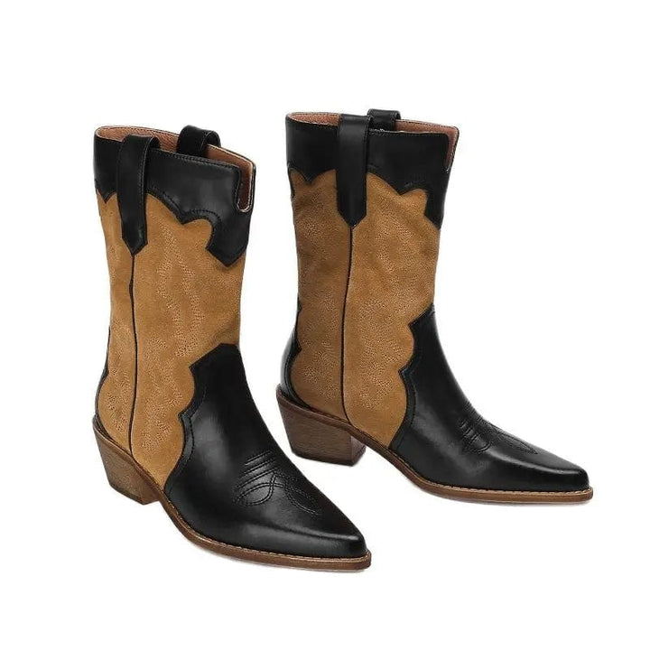 Birgit - Cowboy-Stiefel mit Absatz im Stil authentisch mit Charme vintage