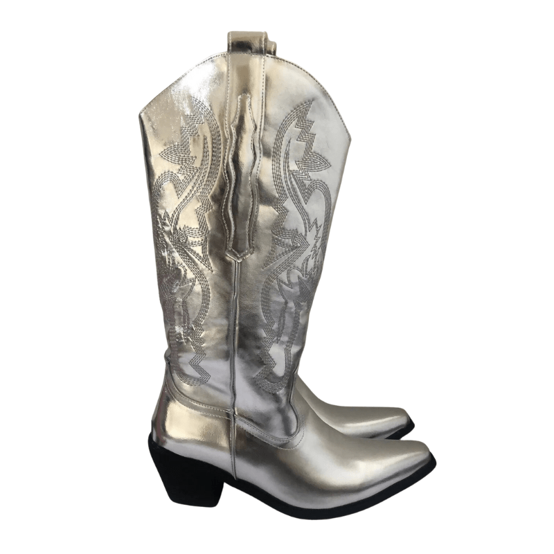 Josefine - Cowboy-Stiefel mit Absatz im Stil authentisch mit Profil Western