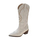Annelie - Cowboy-Stiefel mit Absatz im Stil authentisch mit Linie streckend