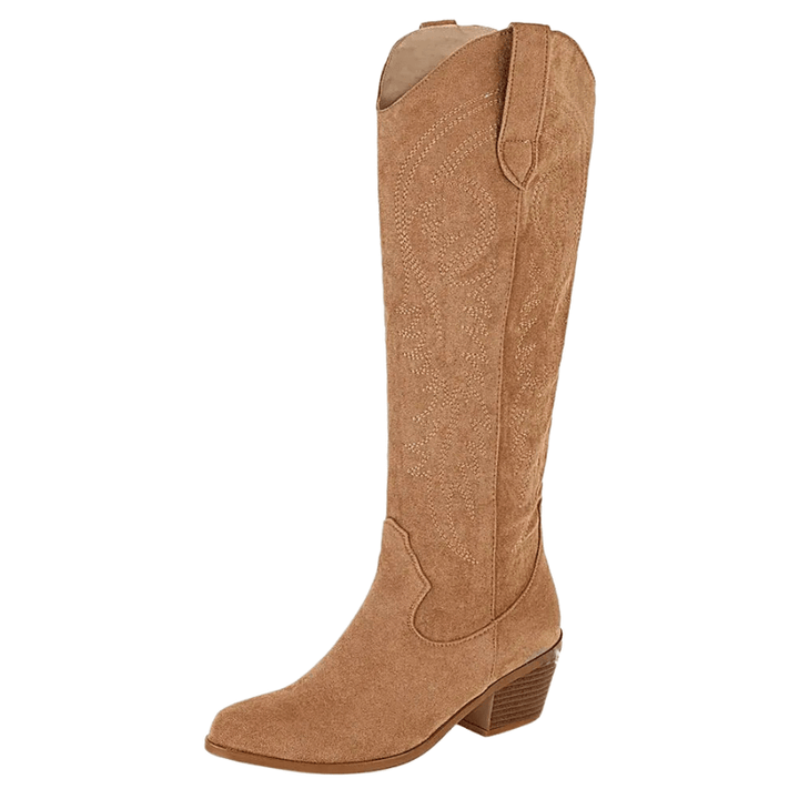 Claudia - Cowboy-Stiefel mit Absatz im Stil authentisch mit Charme ländlichem Charakter