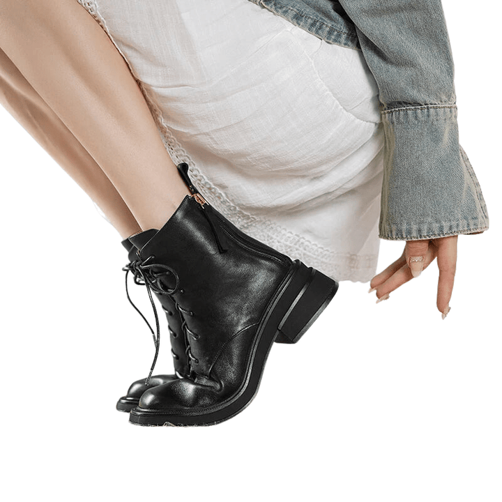 Jule - Cowboy-Stiefel mit Absatz im Stil authentisch mit Charme Western
