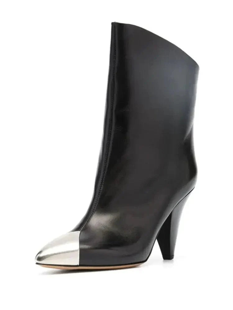 Constanze - Cowboy-Stiefel mit Absatz im Stil authentisch mit Silhouette schmal