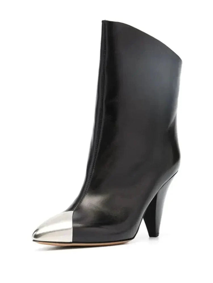 Constanze - Cowboy-Stiefel mit Absatz im Stil authentisch mit Silhouette schmal
