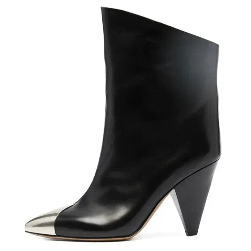 Constanze - Cowboy-Stiefel mit Absatz im Stil authentisch mit Silhouette schmal