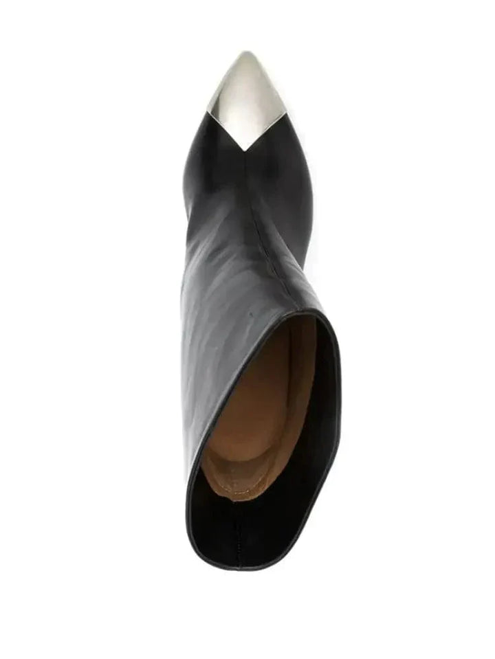 Constanze - Cowboy-Stiefel mit Absatz im Stil authentisch mit Silhouette schmal