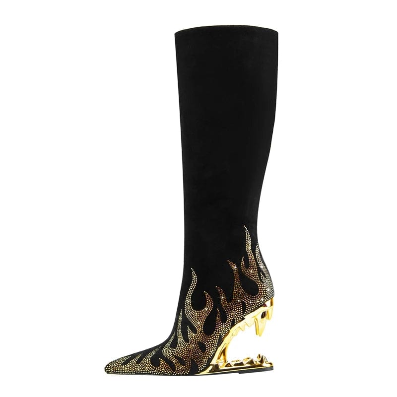 Caroline - Cowboy-Stiefel mit Absatz im Stil authentisch im Stil Rodeo