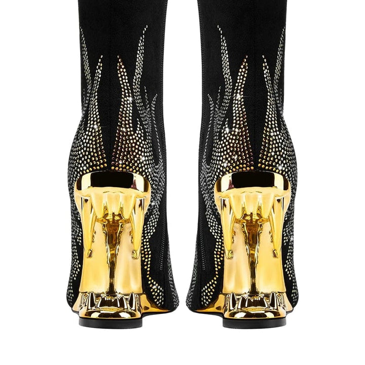 Caroline - Cowboy-Stiefel mit Absatz im Stil authentisch im Stil Rodeo