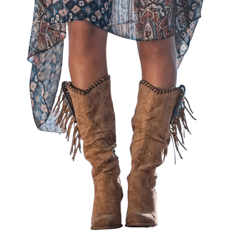 Sabrina - Cowboy-Stiefel mit Absatz und Präsenz markant