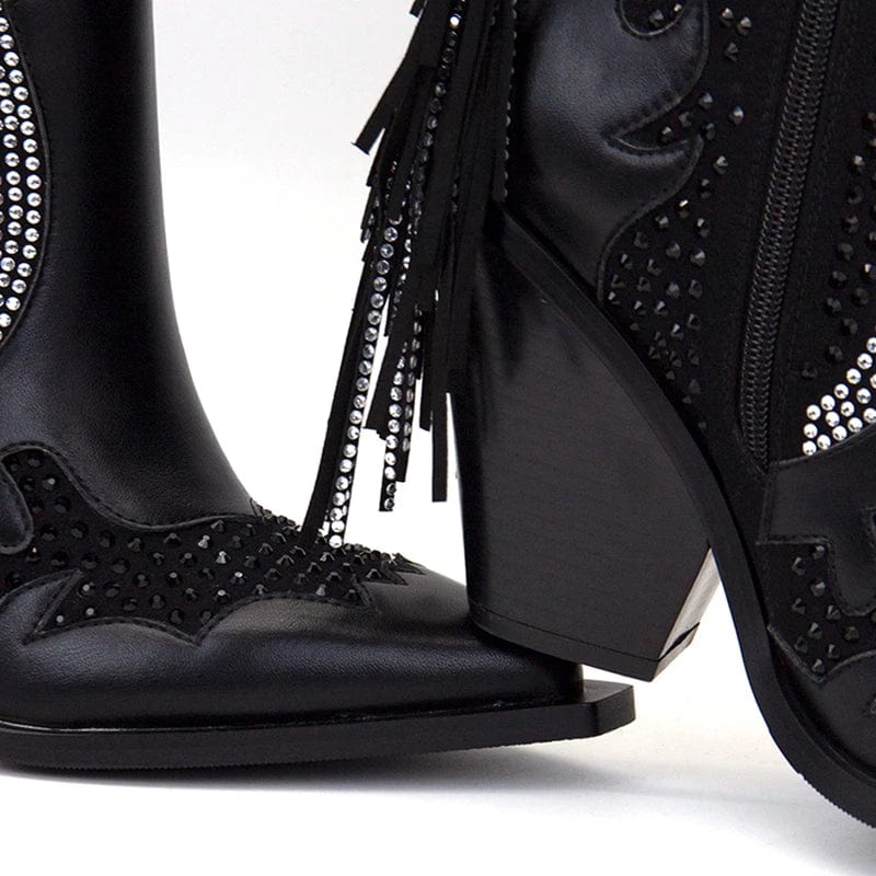 Ines - Cowboy-Stiefel mit Absatz im Stil authentisch mit Präsenz markant