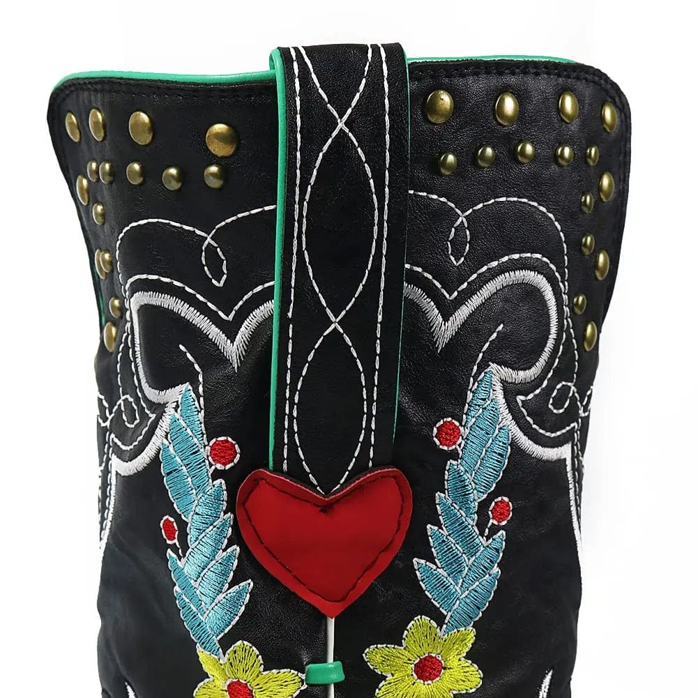 Heike - Cowboy-Stiefel mit Absatz im Stil authentisch mit Auftritt für città