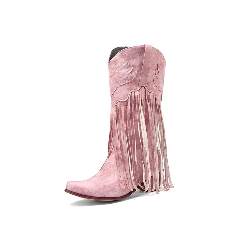 Sabine - Cowboy-Stiefel mit Absatz im Stil authentisch mit Charakter urbano