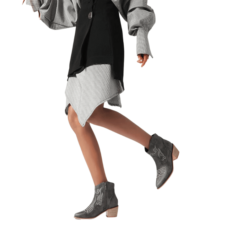 Bianca - Cowboy-Stiefel mit Absatz und Auftritt ausdrucksstark