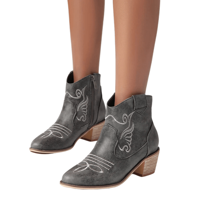 Bianca - Cowboy-Stiefel mit Absatz und Auftritt ausdrucksstark