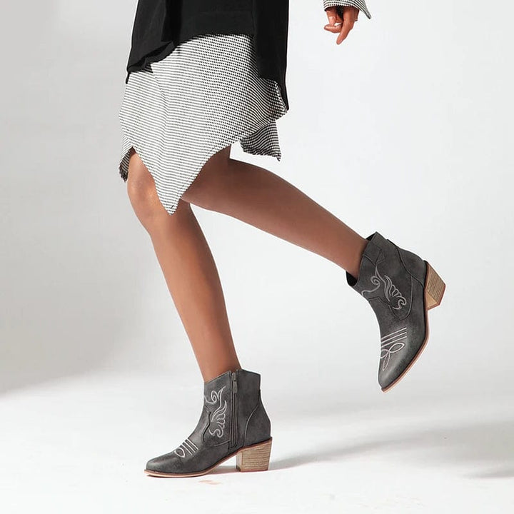 Bianca - Cowboy-Stiefel mit Absatz und Auftritt ausdrucksstark