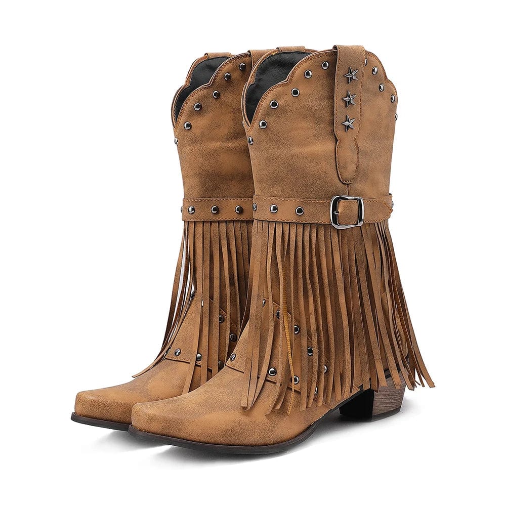 Marlena - Cowboy-Stiefel mit Absatz im Stil authentisch mit Charakter Boutique