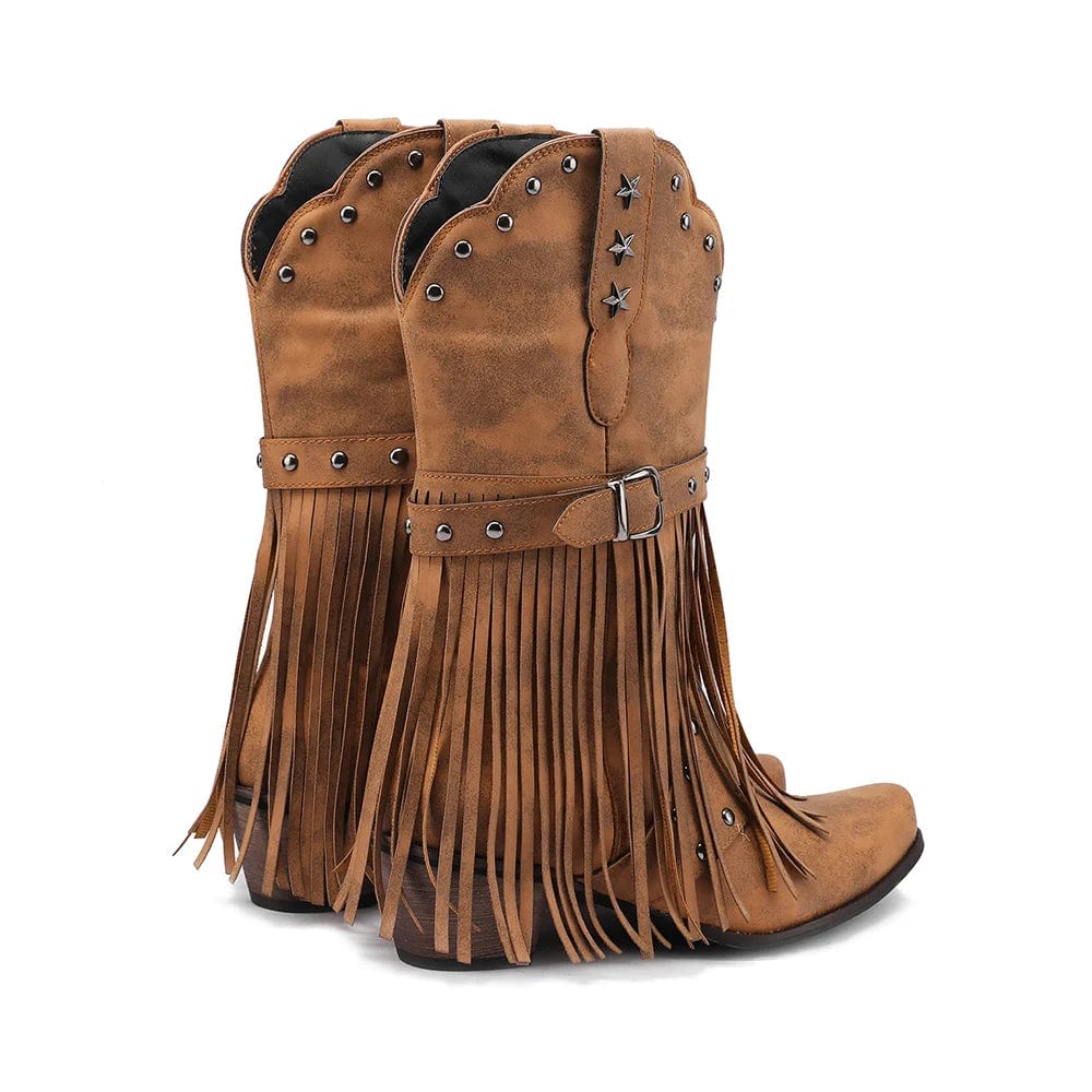 Marlena - Cowboy-Stiefel mit Absatz im Stil authentisch mit Charakter Boutique