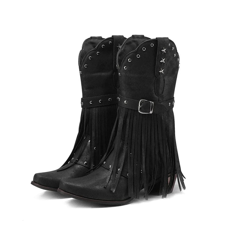 Marlena - Cowboy-Stiefel mit Absatz im Stil authentisch mit Charakter Boutique