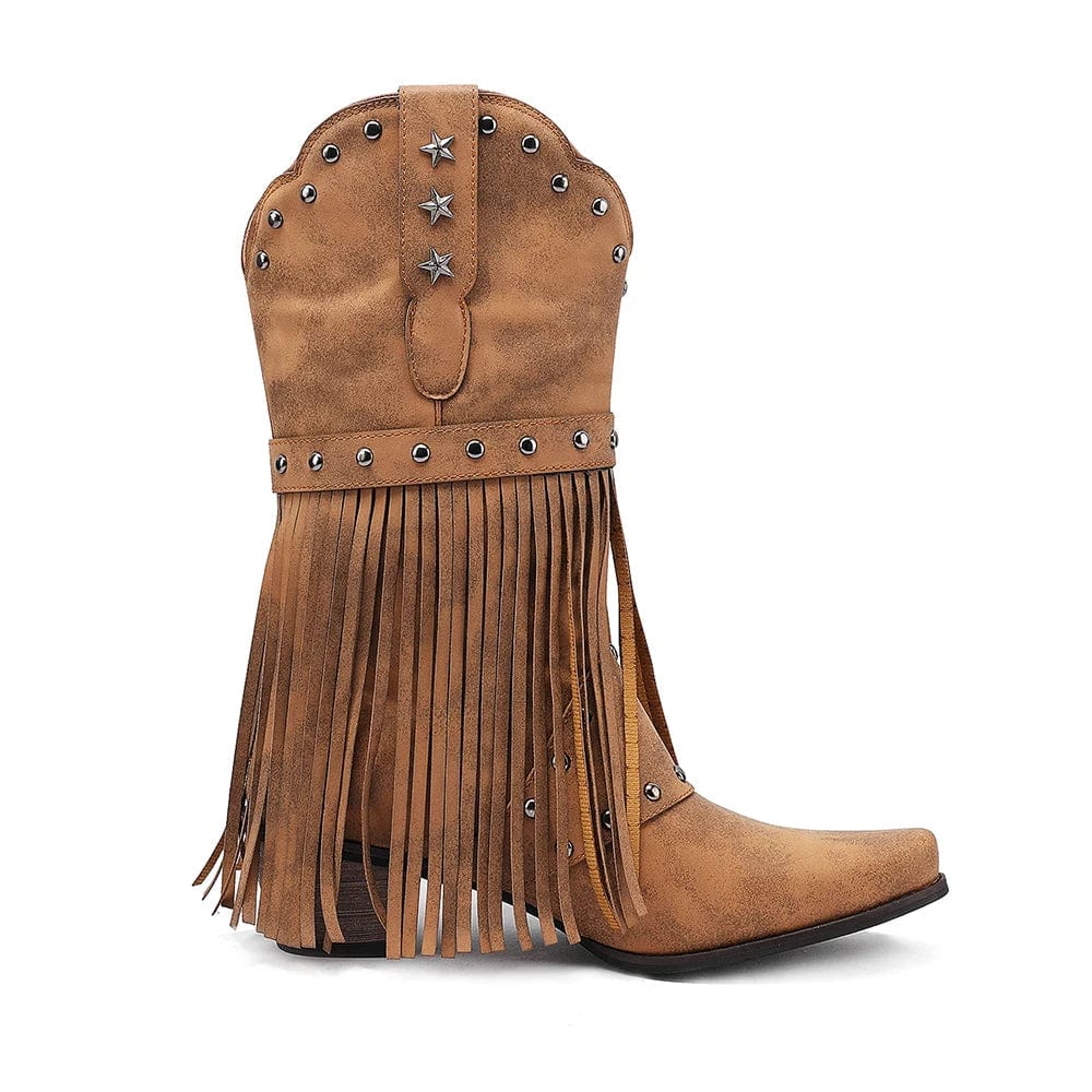 Marlena - Cowboy-Stiefel mit Absatz im Stil authentisch mit Charakter Boutique