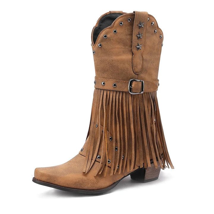 Marlena - Cowboy-Stiefel mit Absatz im Stil authentisch mit Charakter Boutique