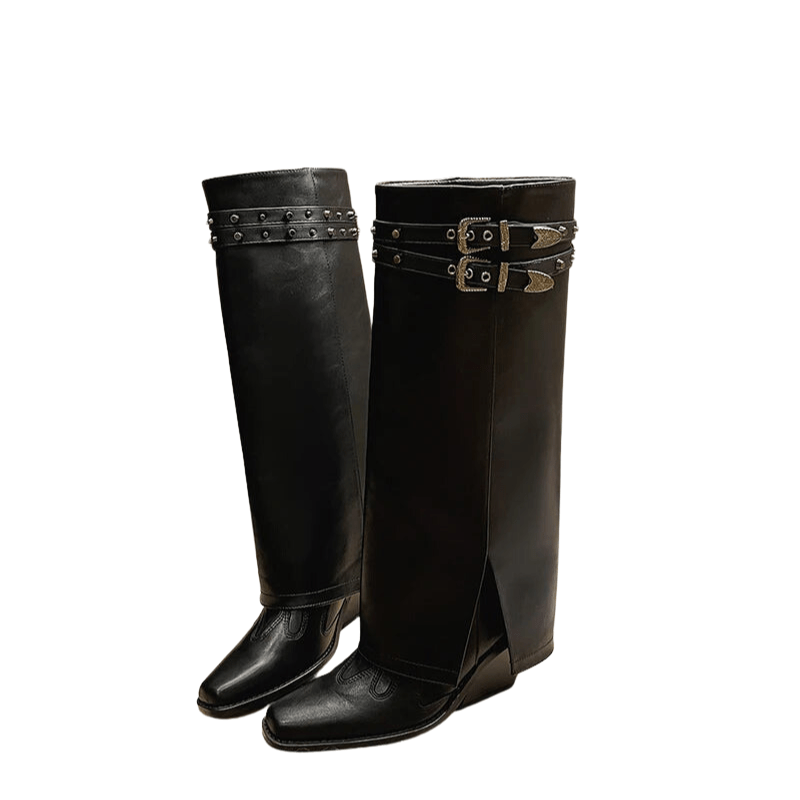 Annette - Cowboy-Stiefel mit Absatz im Stil authentisch mit Charakter Western